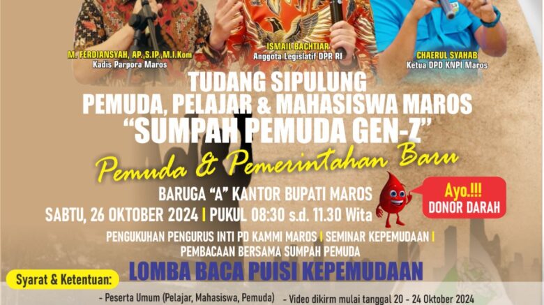 Donor Darah di Seminar Kepemudaan BSMI Maros