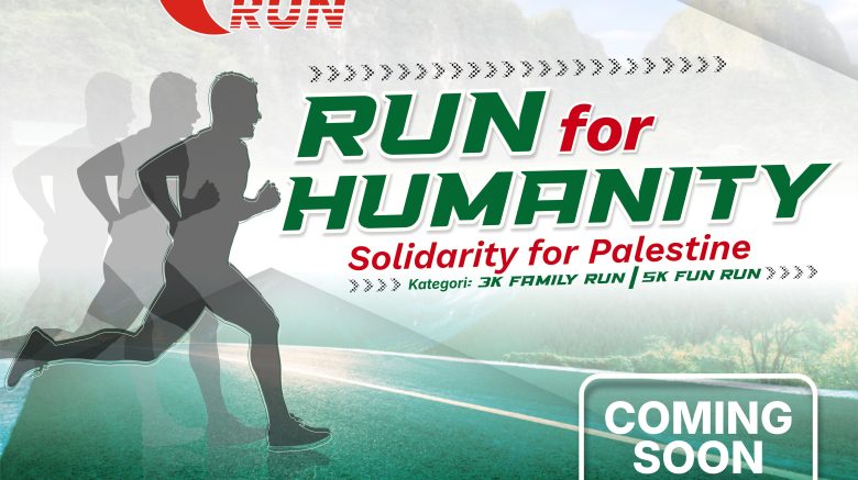 flyer untuk kegiatan lari demi kaanusiaan